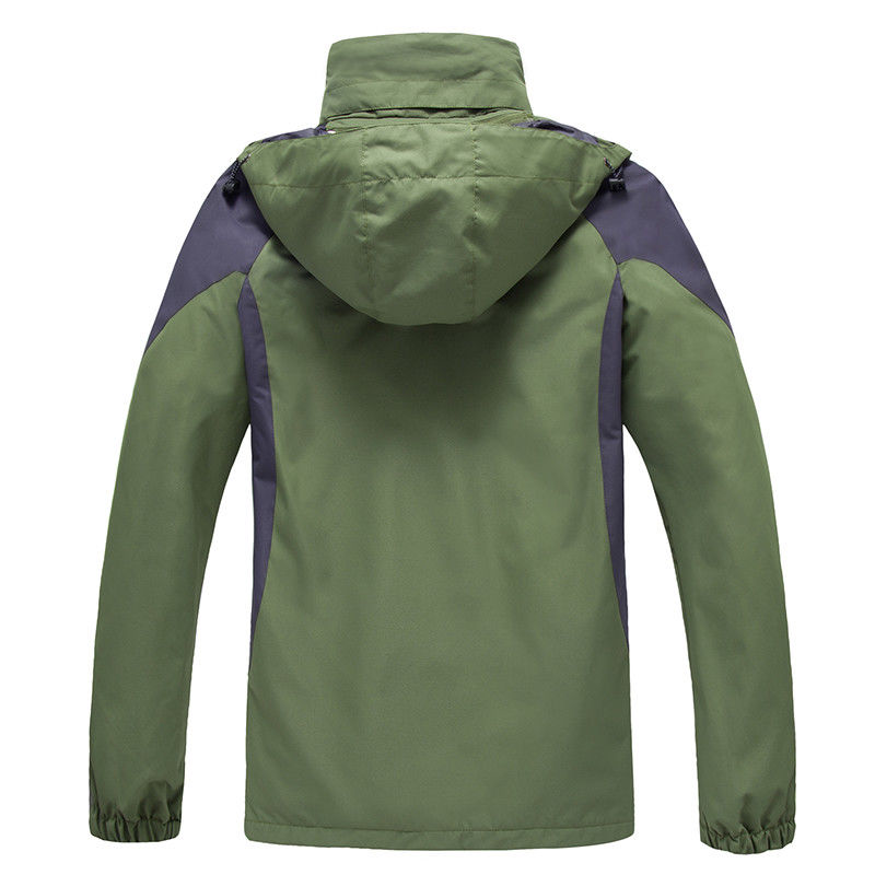 Fashion de moda para hombres Autando al aire libre 3 en 1 chaqueta impermeable hombre ropa de ropa al por mayor desgaste chaqueta de esquí de grúa